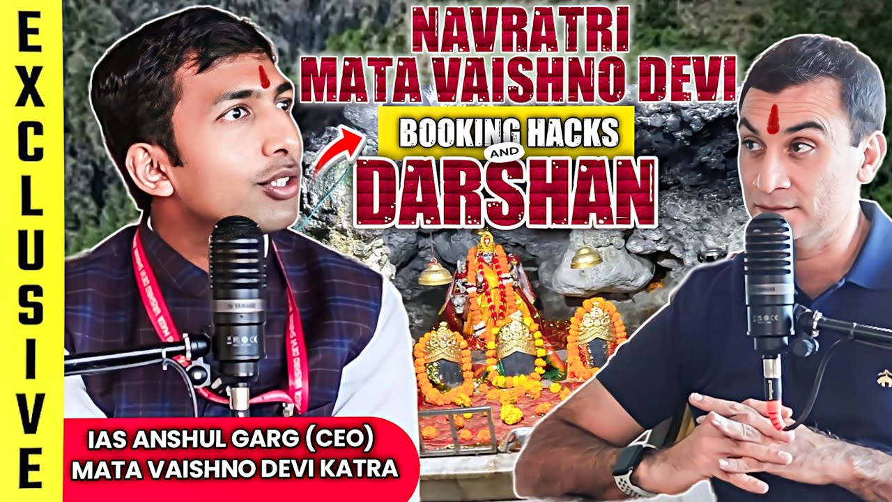 Navratri DARSHAN Guide @ Mata Vaishno Devi by CEO | Live Aarti & Bookings | Jai Mata Di Katra | Sam
