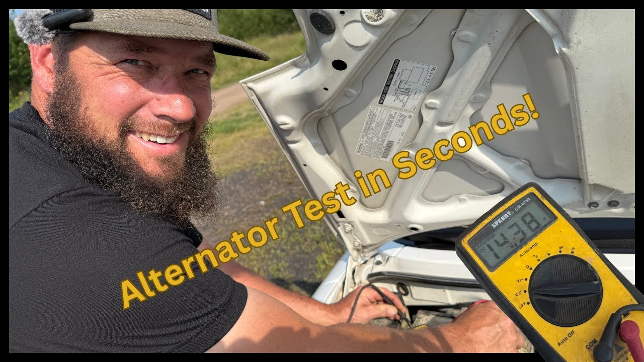 Test an Alternator in Seconds.