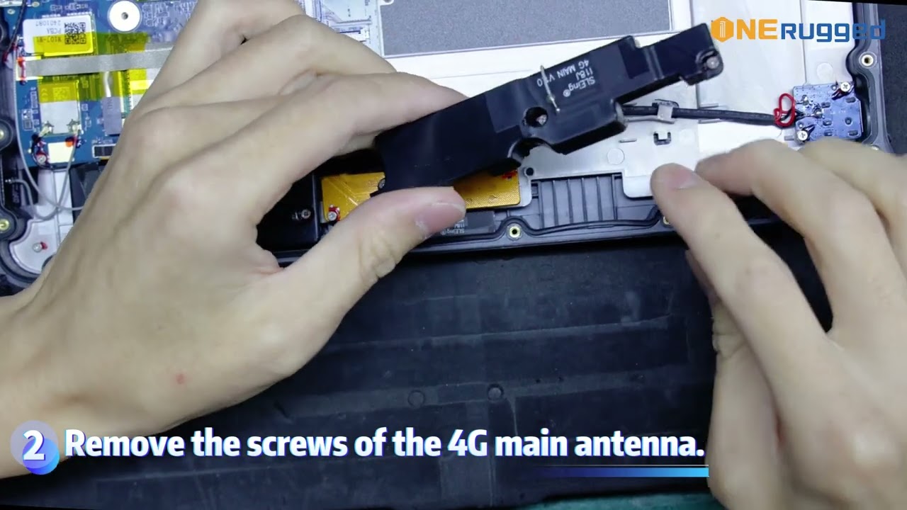 2D module modification-Rugged tablet M10J