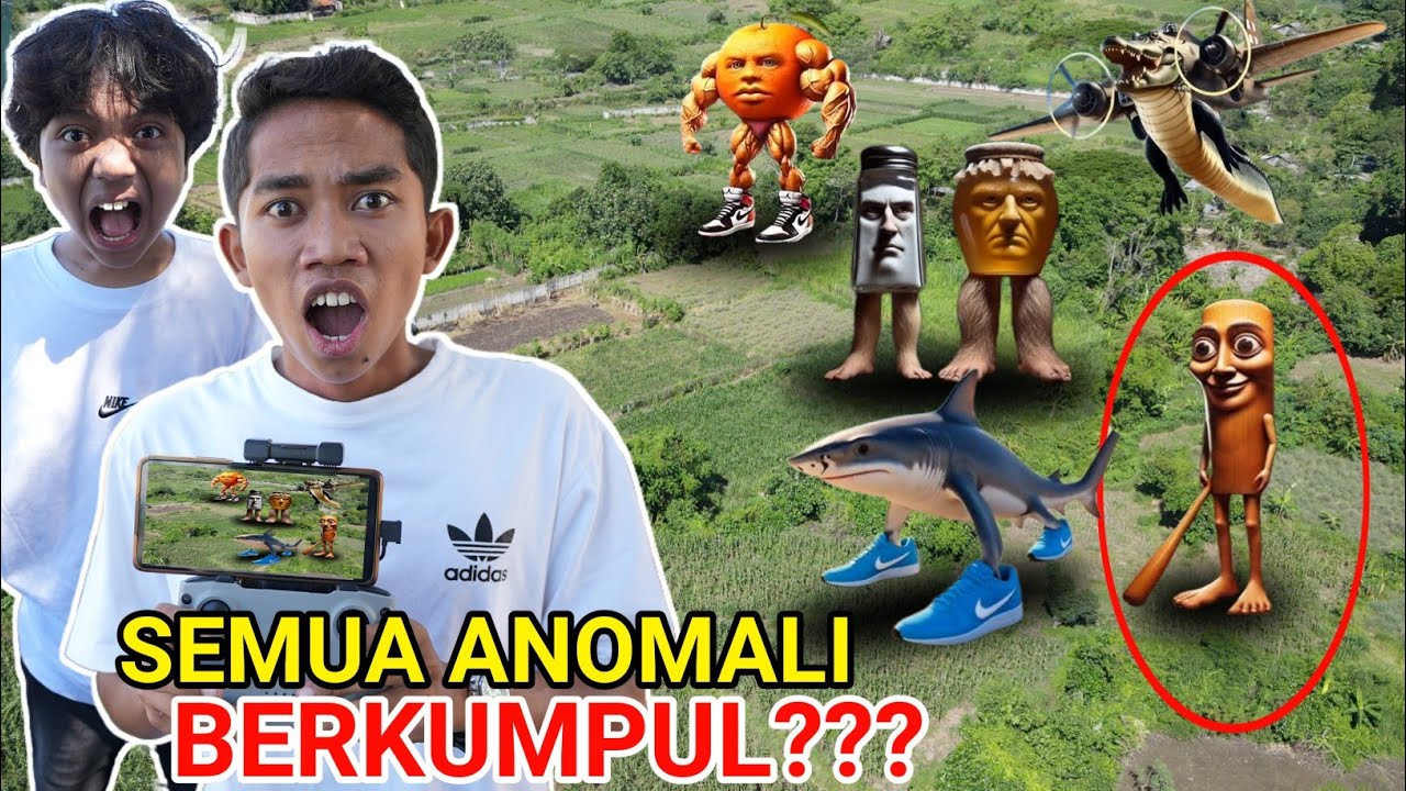B4H4YA!!😱GENK ANOMALI Dll Tertangkap Drone Didunia Nyata?? | Mikael TubeHD