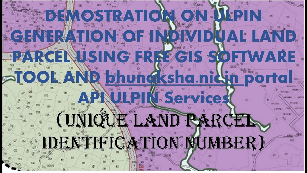 ULPIN - Unique Land Parcel Identification Number Generation using Georeferenced Cadastral map
