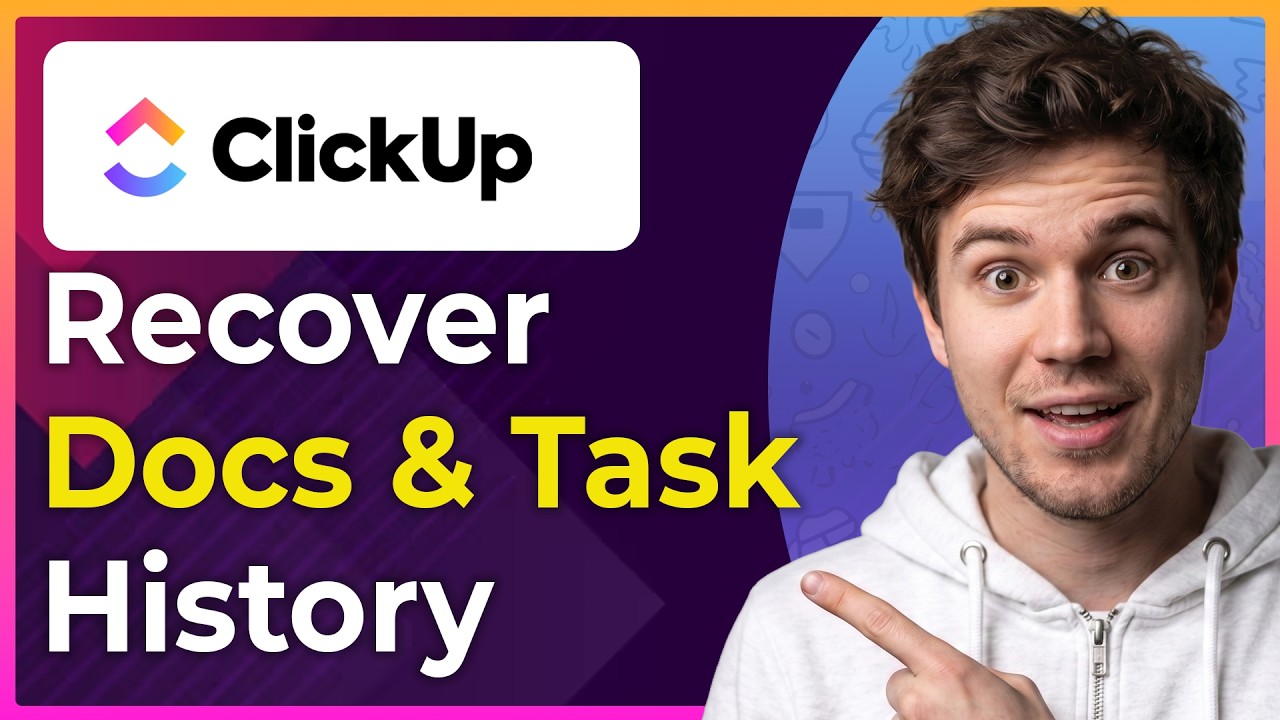 How to Recover ClickUp Docs and Task History (Step-By-Step) [2026 guide]