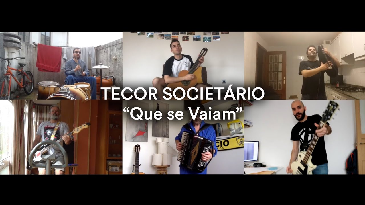 Tecor Societário - Que se Vaiam [Punk Folk] (Coronavirus Celtic Punk Sessions)