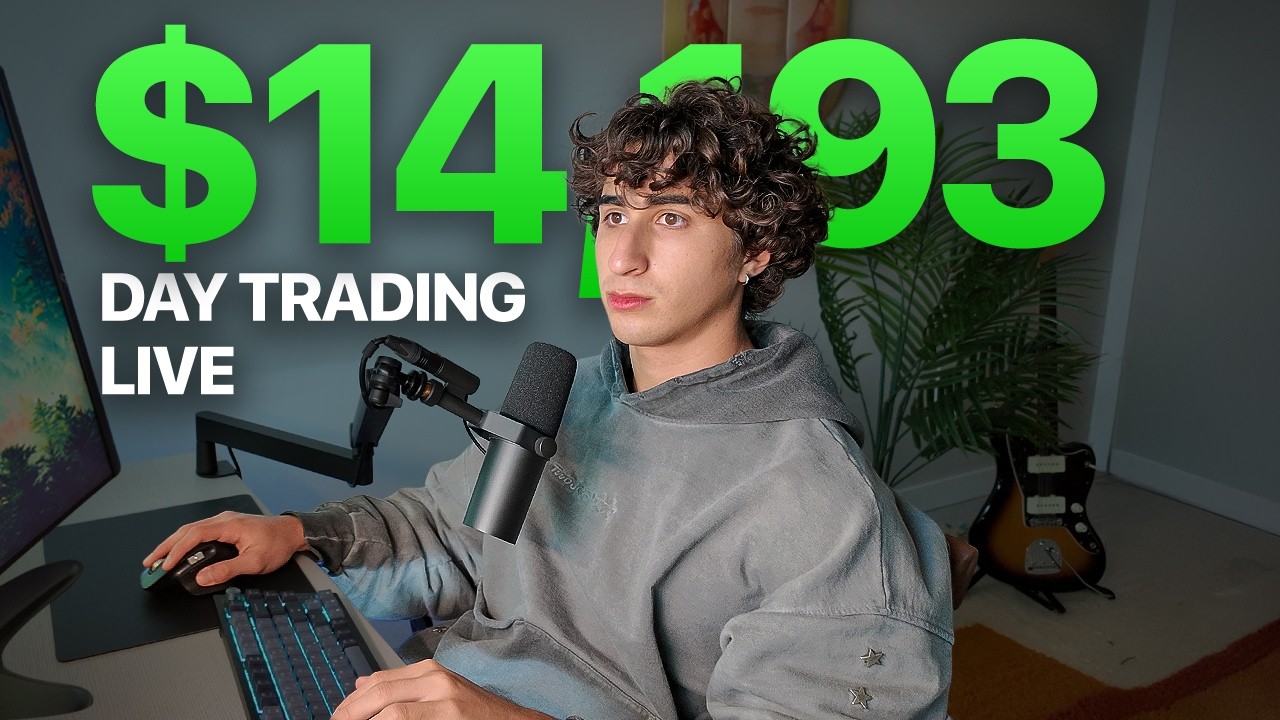 How I Made $14,193 Day Trading in 7 MINUTES (HECTIC DAY)