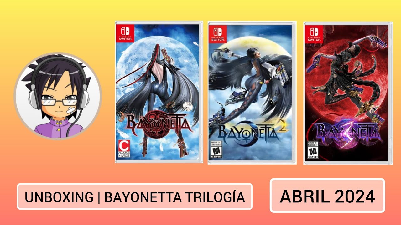 BAYONETTA TRILOG&Iacute;A | UNBOXING | NINTENDO SWITCH | ABRIL 2024