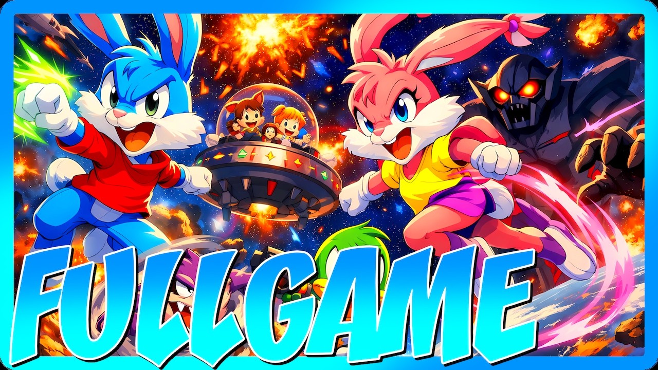 Tiny Toon Adventures: Defenders of the Universe | FULLGAME Longplay | PS2 | No Commentary |