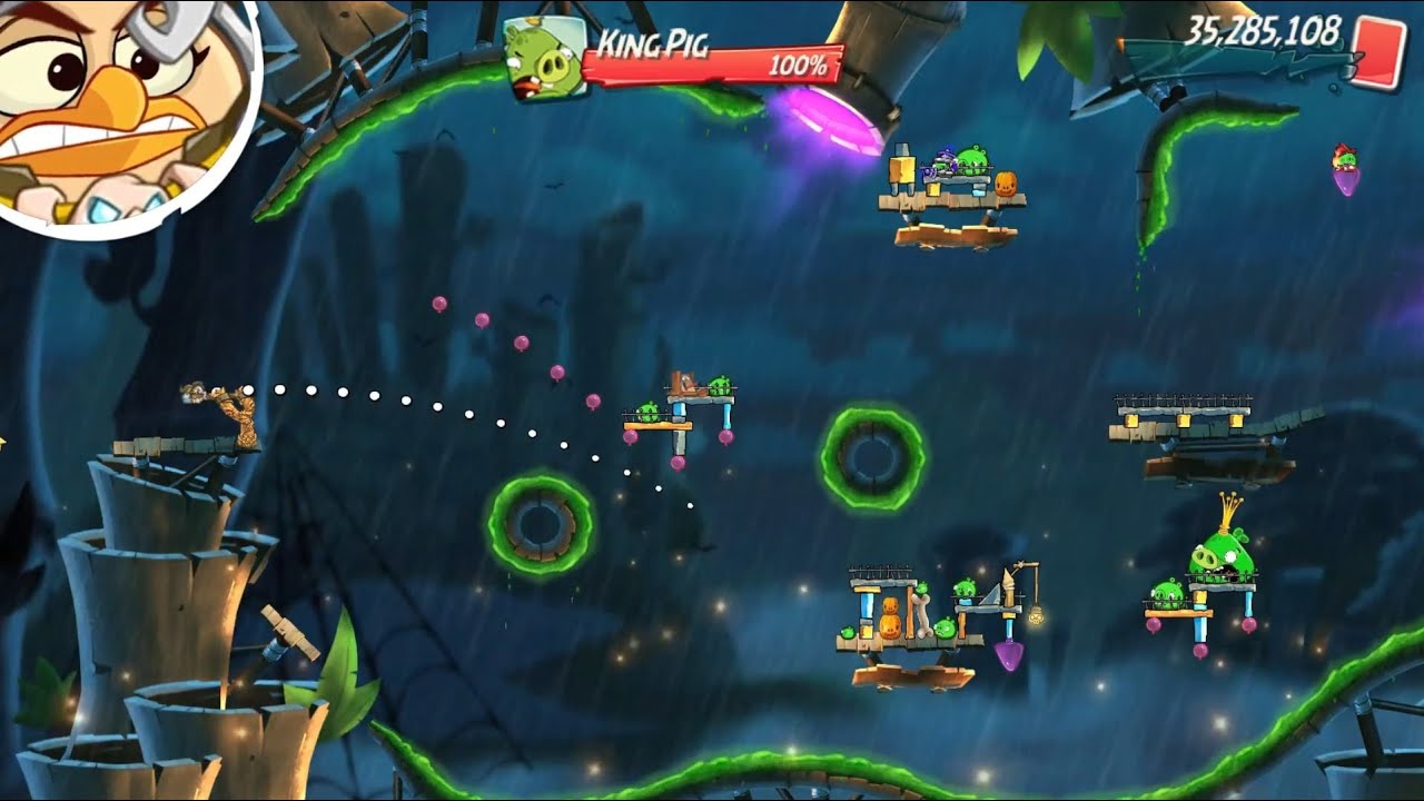 Level 1480 – Beating Pig Boss In Angry Birds 2! | Epic Walkthrough