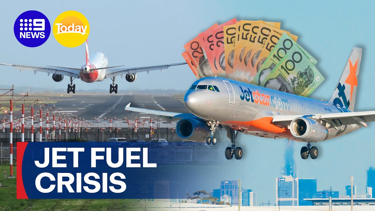 Aussie aviation giants raise airfares and slash domestic services | 9 News Australia