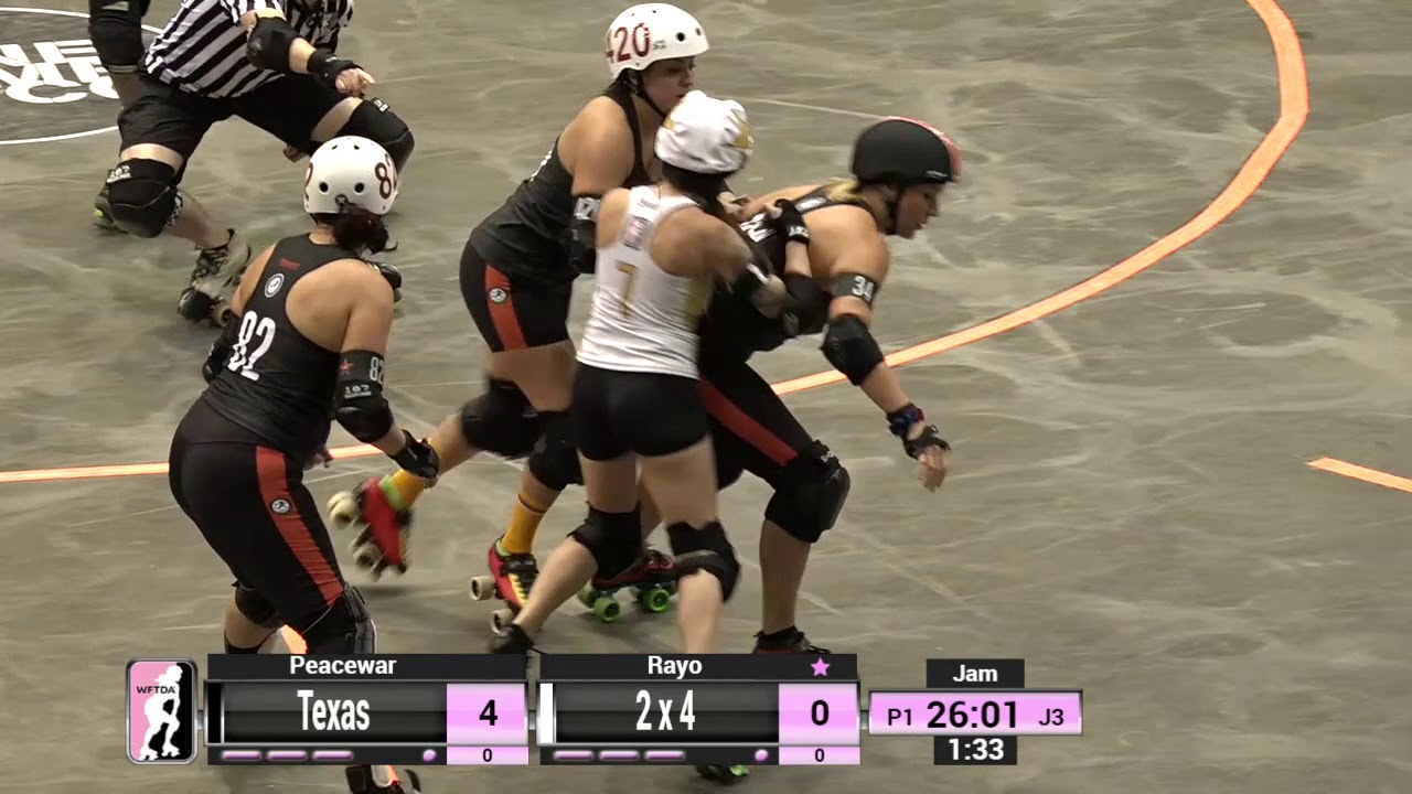 2x4 vs Texas - 2019 International WFTDA Playoffs: Winston-Salem Game 11