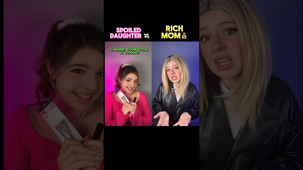 POV: the spoiled girl goes to Sephora with her rich mom&hellip;#funny #skit #10yearold #makeup