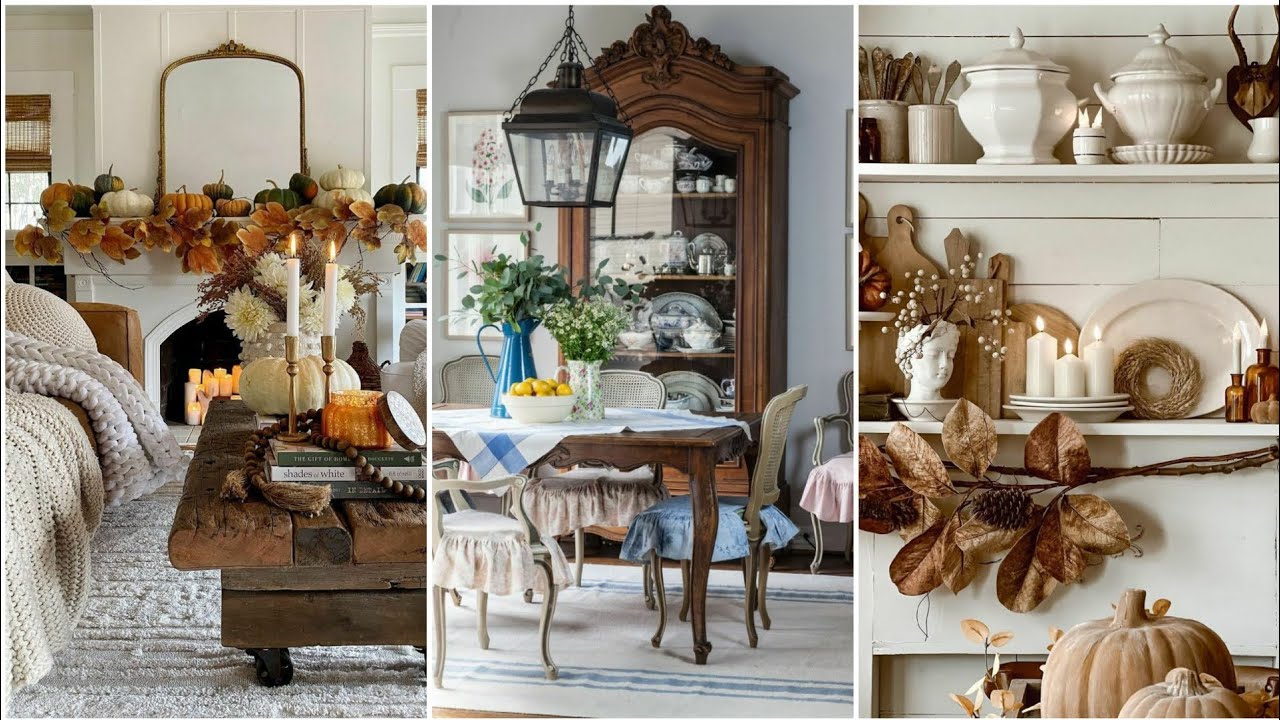 Rustic farmhouse decoration ideas. Farmhouse decoration ideas. Cozy rustic farmhouse decor tips.