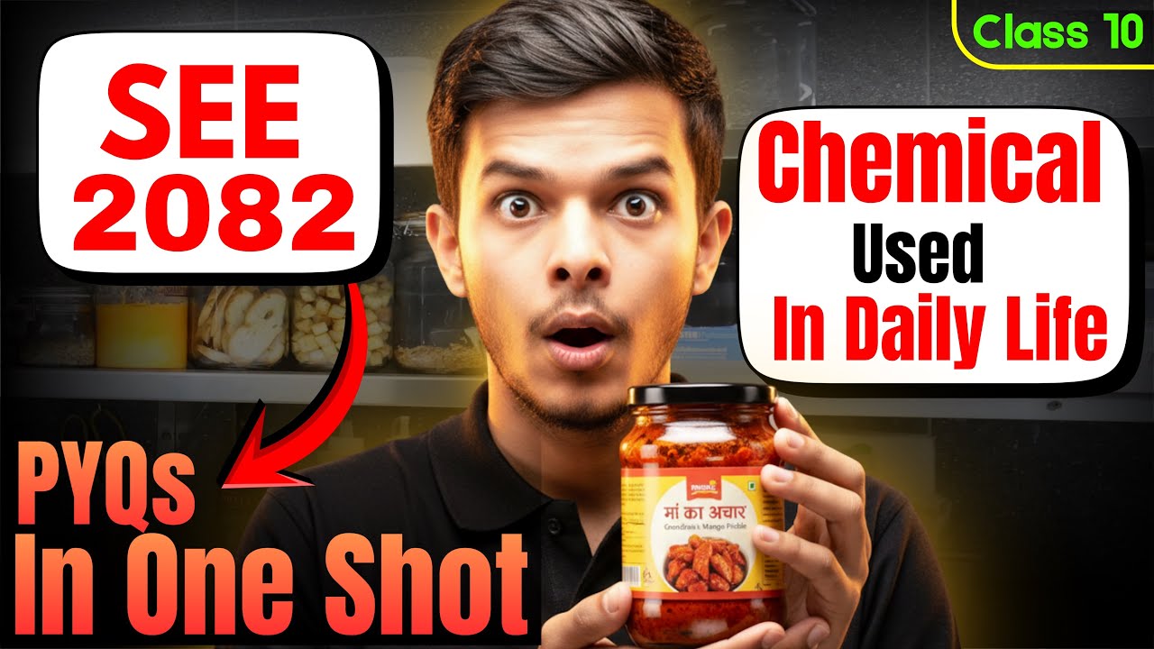 Class 10 Science | Chemicals Used in Daily Life In One Shot 🔥 | PYQs+ Important Questions | SEE 2082