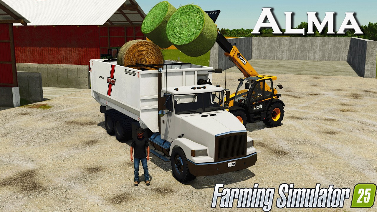 Buying a Feed truck for the Feedyard!!! Alma Missouri Fs25