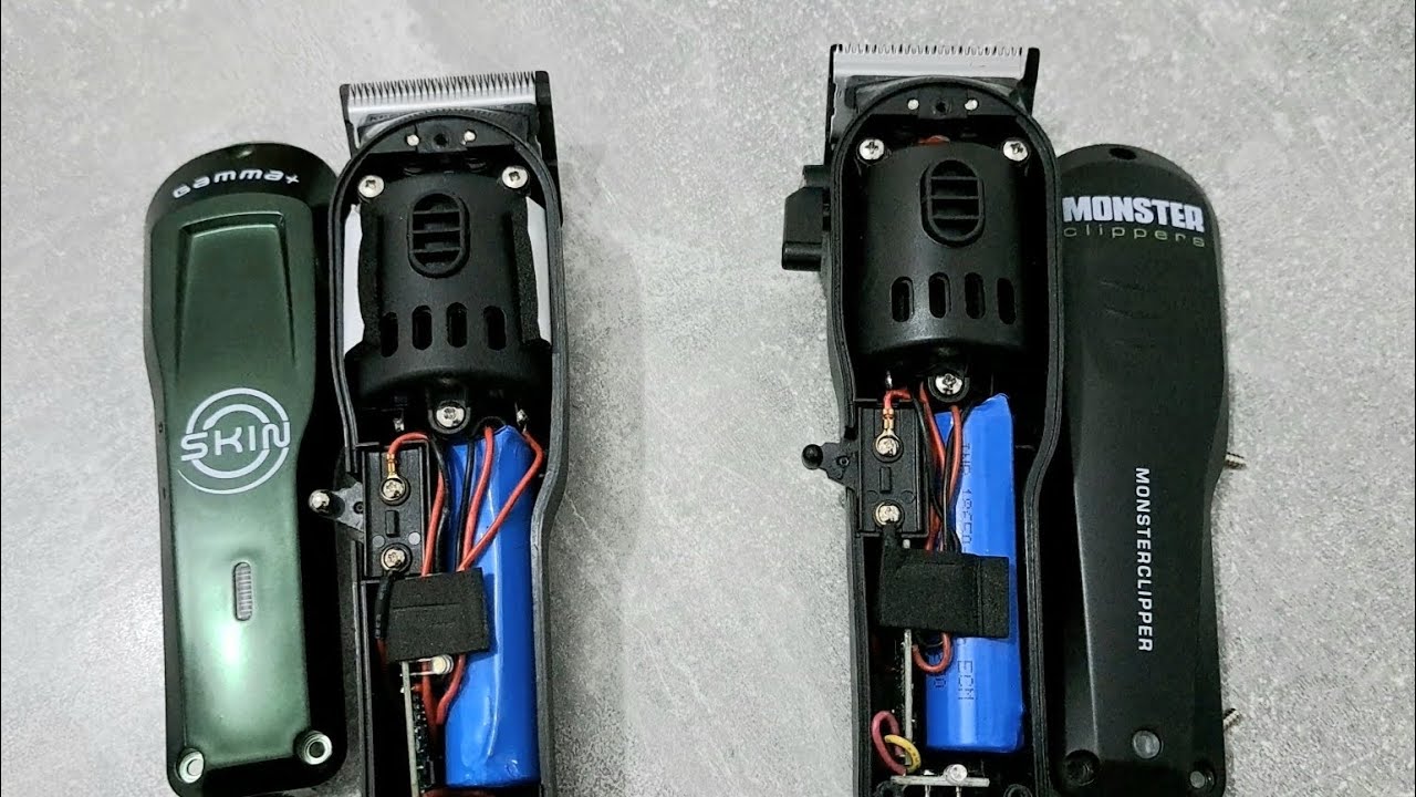 Gamma+ Skin & Monsterclippers Fade Blade Comparison