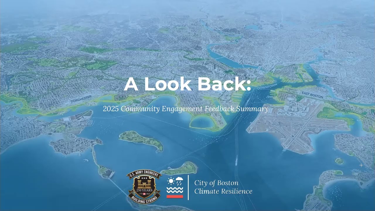 USACE Boston CSRM: What We Heard 2025 Recap