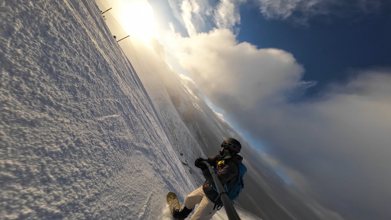 Cairngorm Snowboarding Bliss, Scotland, 1st Feb 2026, Relaxation, 4k 60fps