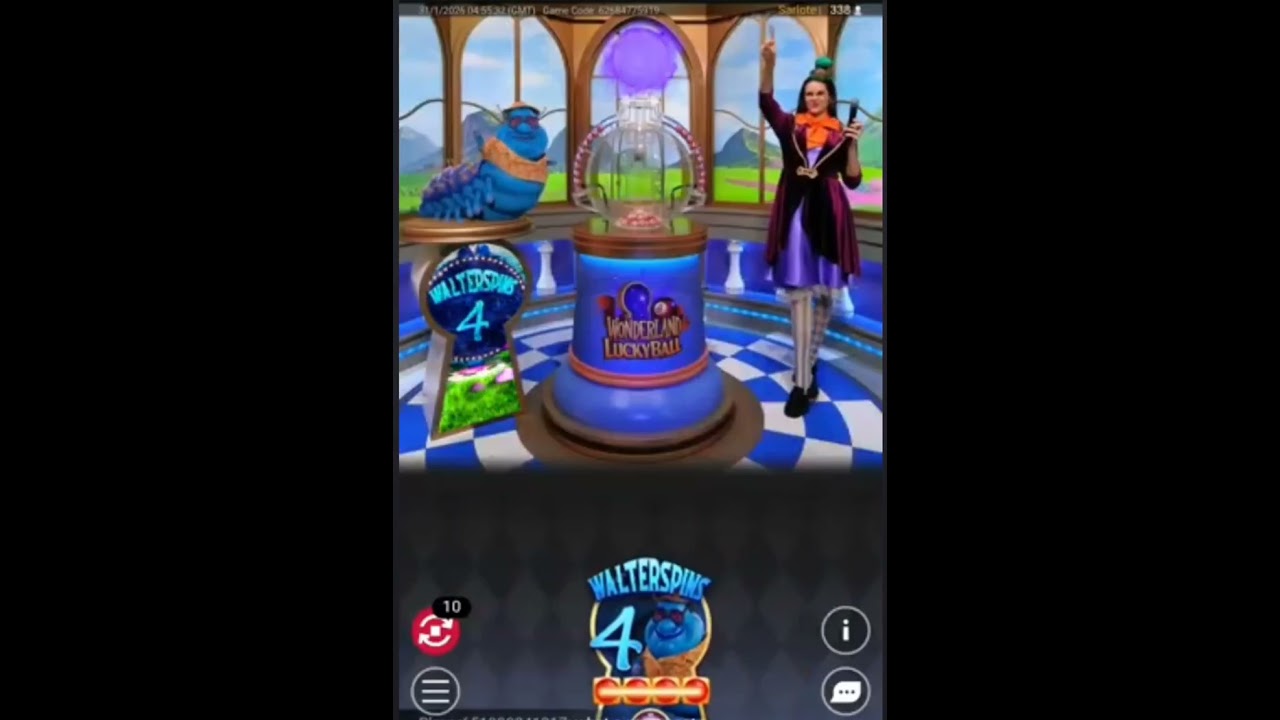 Lucky ball on wonderland 