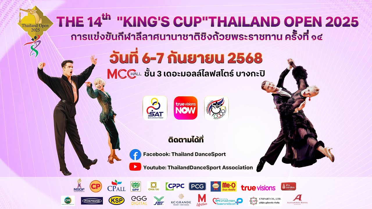 การแข่งขันกีฬาลีลาศนานาชาติชิงถ้วยพระราชทาน ครั้งที่ ๑๔