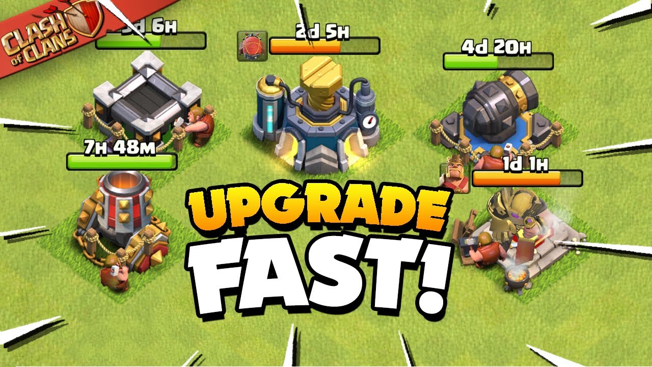 Secrets to Upgrade Your Base Fast (Clash of Clans)