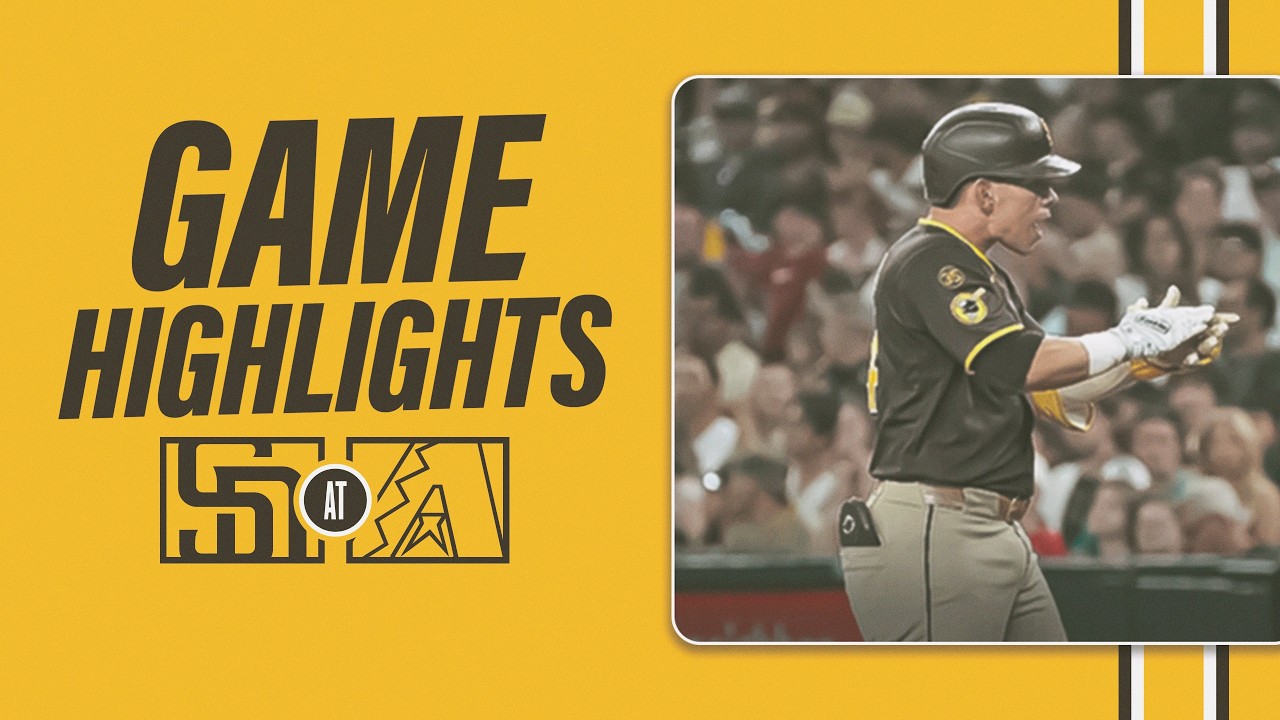 Padres vs. D-backs Game Highlights (8/6/26) | MLB Highlights