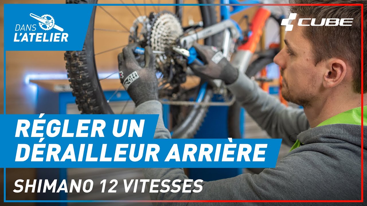 Régler un dérailleur arrière Shimano 12 vitesses | Dans l'Atelier