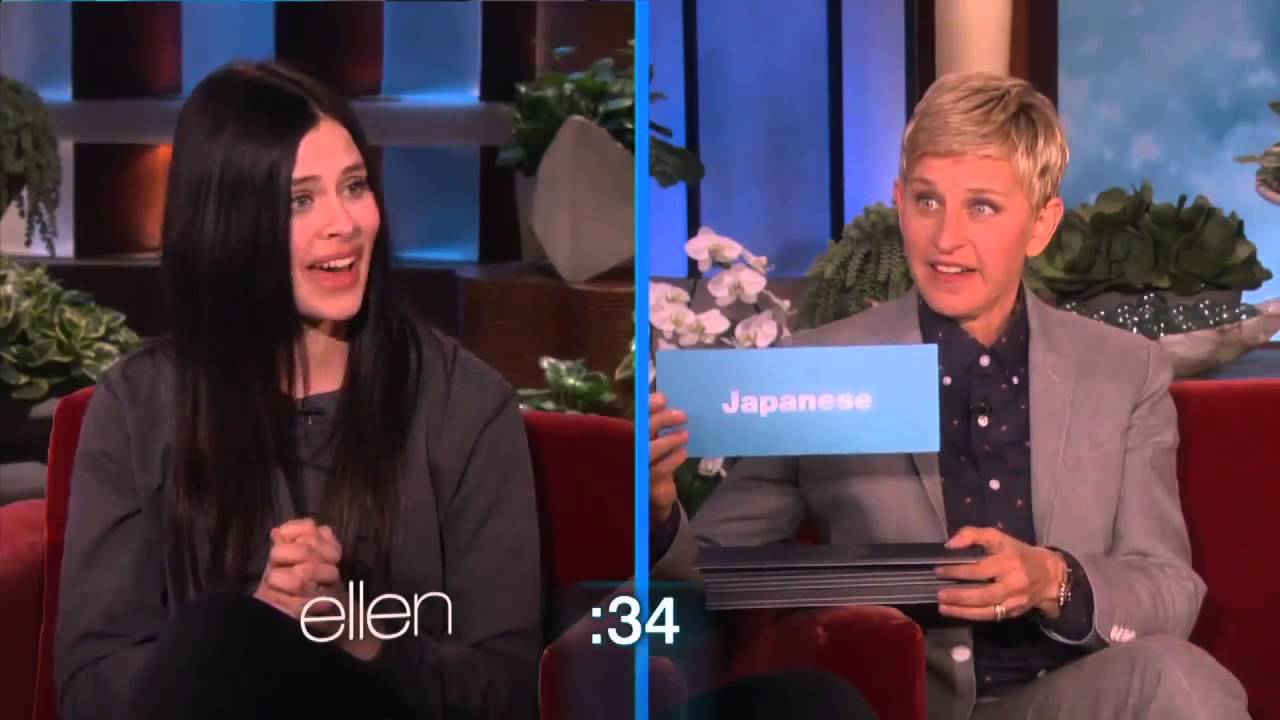 Sara Maria Forsberg (Smoukahontas) on Ellen Degeneres Show (April 7 2014)