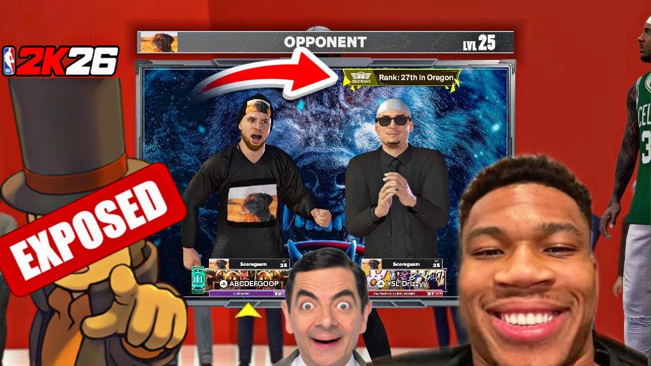 EXPOSING TOP RANKED PLAYERS 😳 W GIANNIS ANTETOKOUNMPO BUILD !!! #NBA2K26
