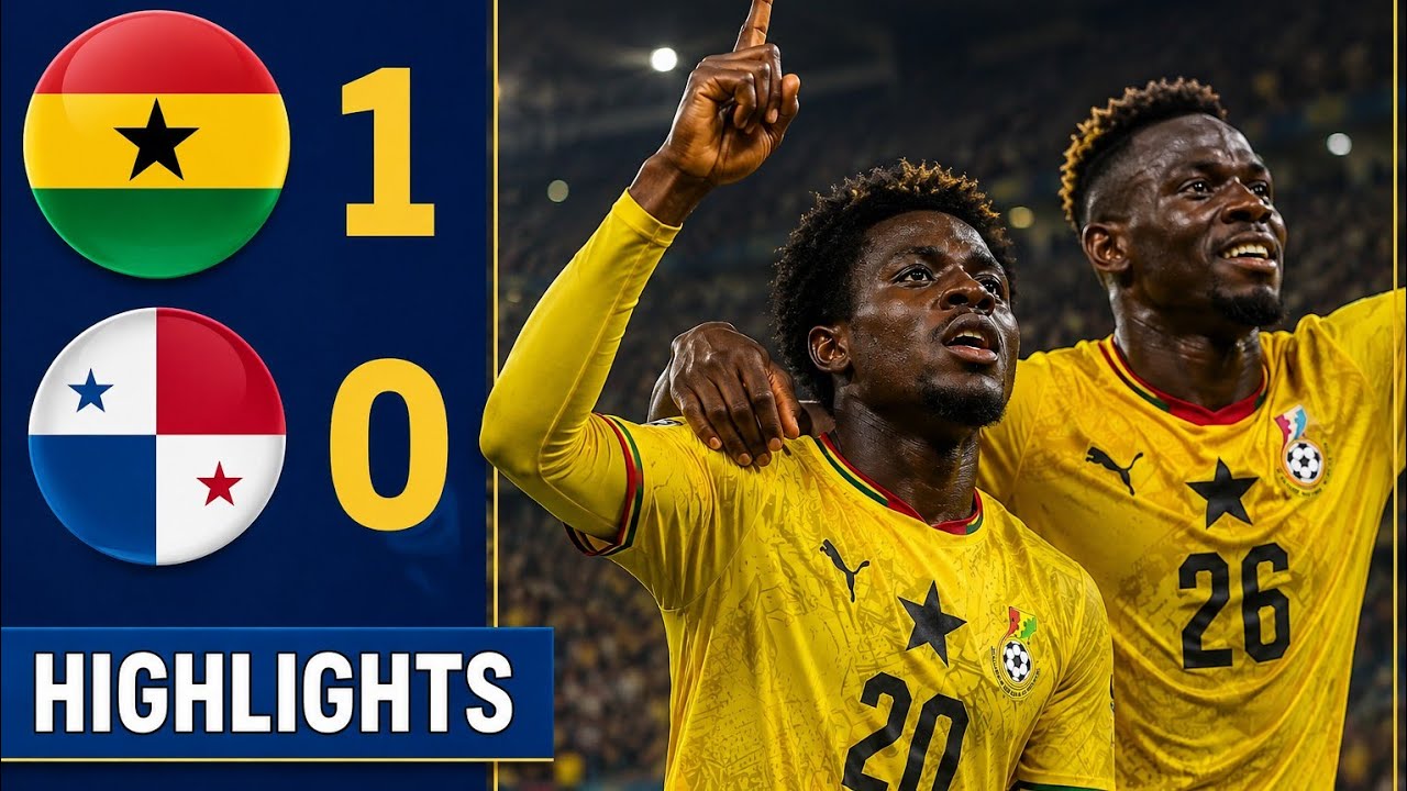 Ghana 1-0 Panama | Full Match Highlights | FIFA World Cup 2026