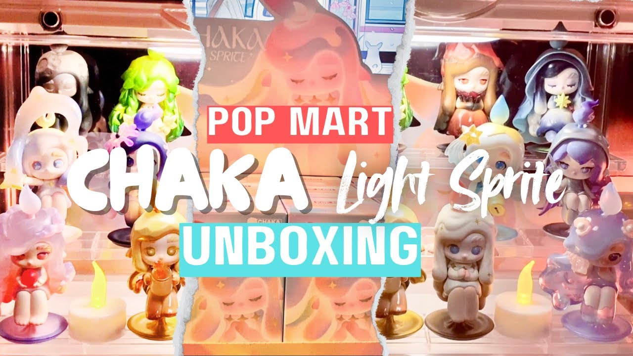 LIVING IN JAPAN 047 | Pop Mart Chaka Light Sprite Full Set Unboxing