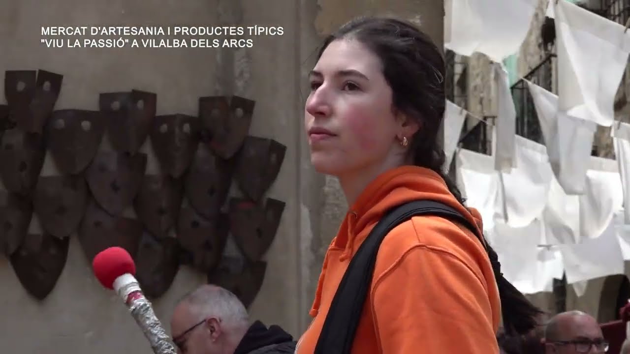 Mercat d'artesania i productes típics Viu la Passió a Vilalba dels Arcs