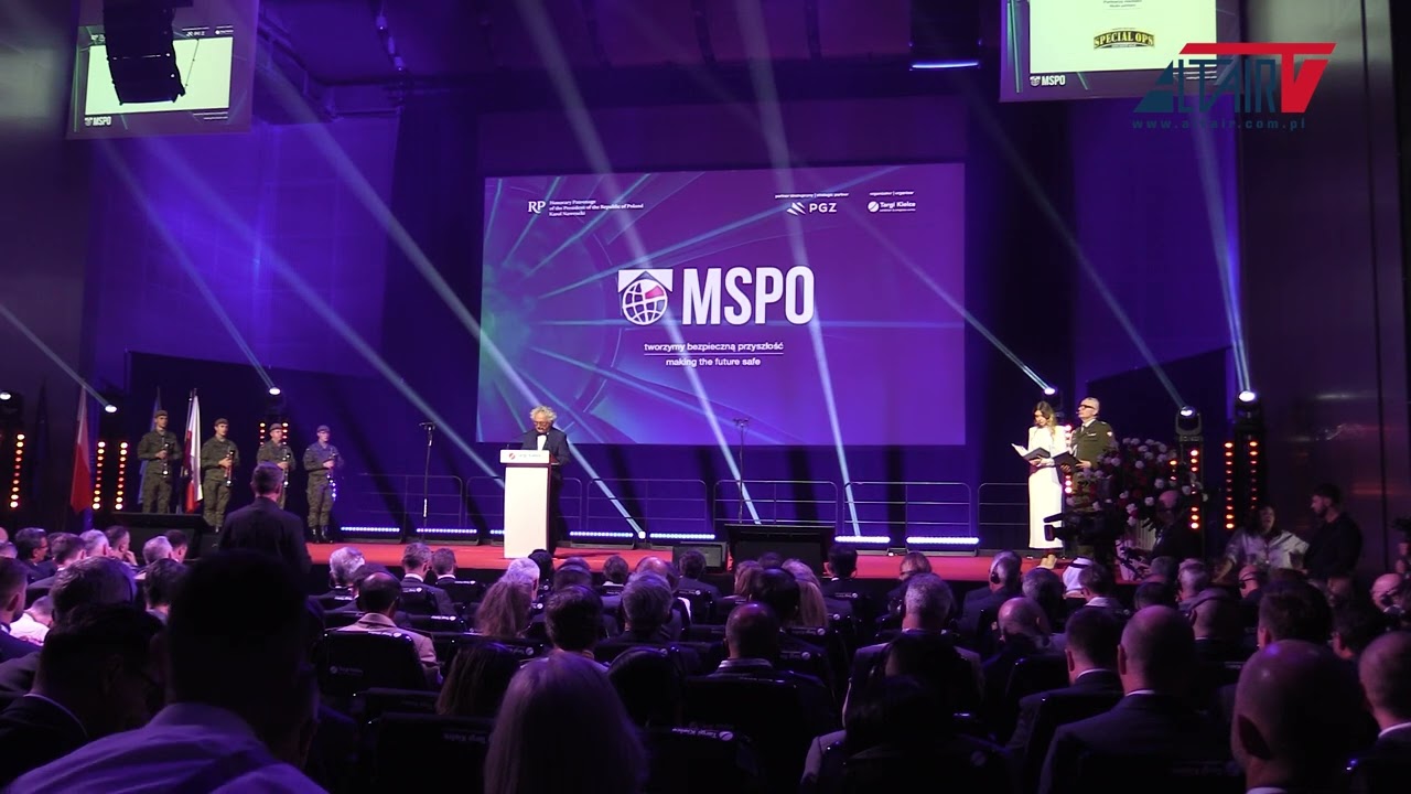 RAPORT-SALON-TV 2025: Uroczystość otwarcia 33. MSPO