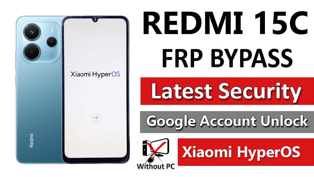 🔥 Redmi 15C FRP Bypass Android 15 (2025) | 100% Working Without PC | Google Lock Remove Easy Method