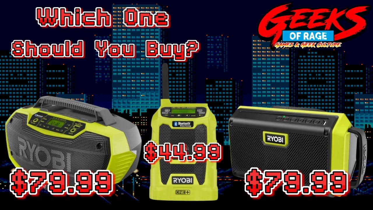 Ryobi Speaker/Radio 18v Product Review Home Depot