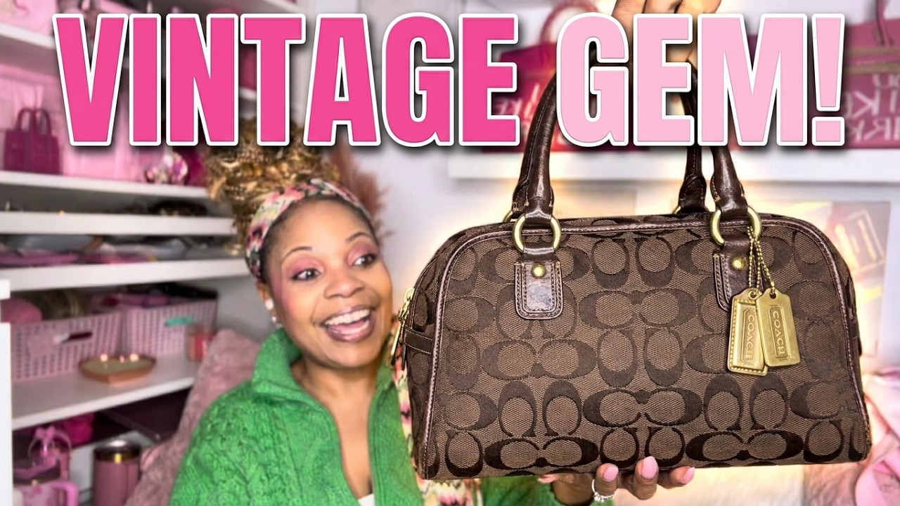Компания Vintage Coach распаковывает товар 👜