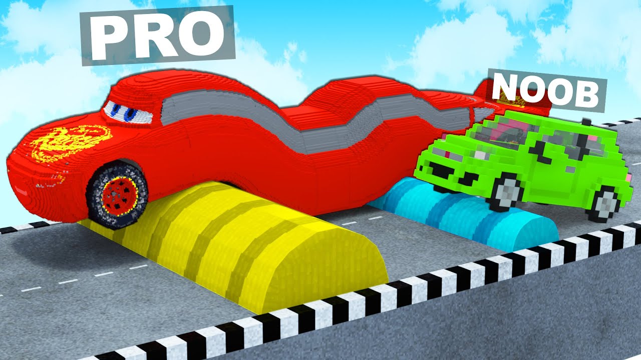 LONG CARS vs MASSIVE SPEED BUMPS in Teardown