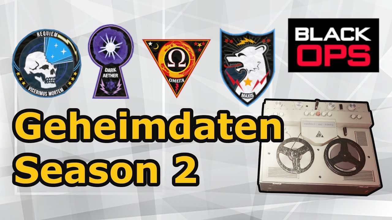 Cold War Zombie:  alle Geheimdaten Ausbruch & Firebase Z Season 2 &ndash; Black ops