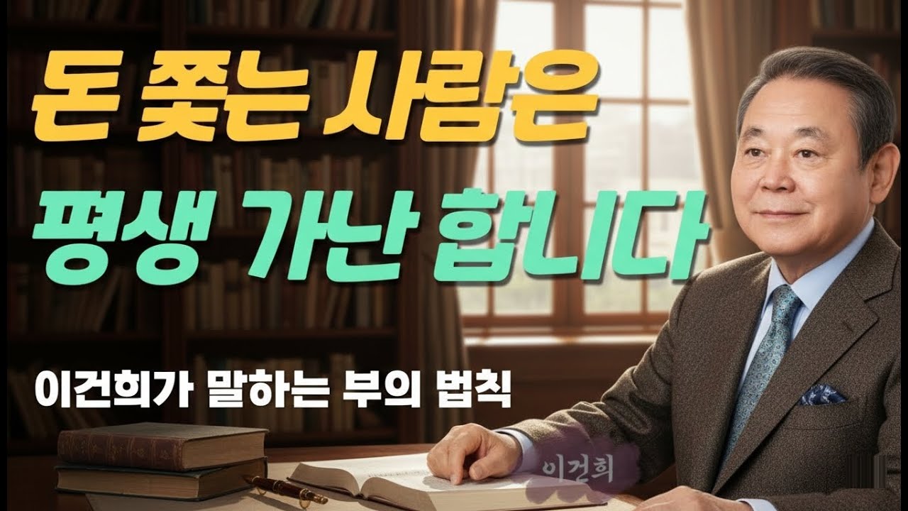 이건희 회장이 평생 지킨 부자의 태도 3가지 | 돈을 쫓으면 가난해지는 이유