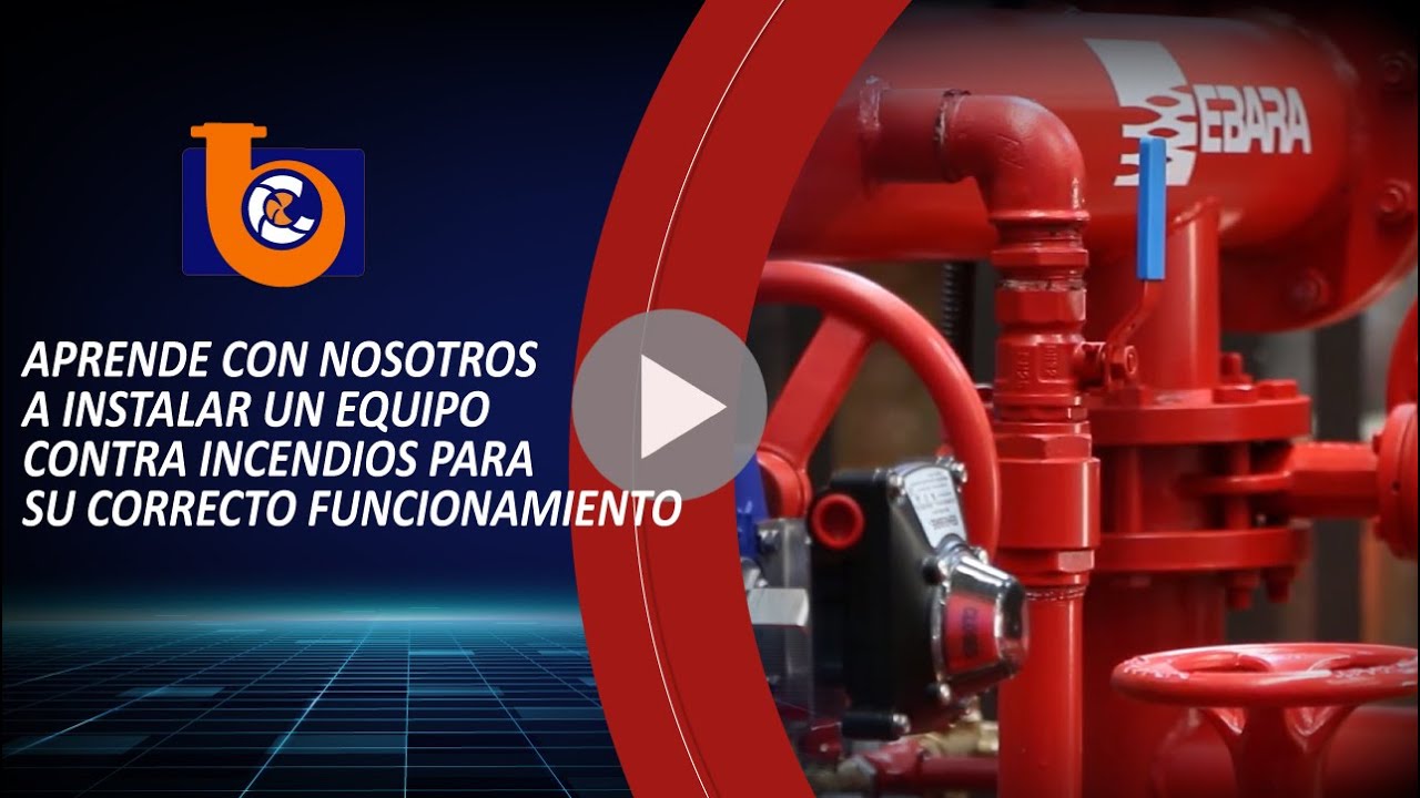 Cómo se instala un grupo de presión de agua en un equipo contra incendios