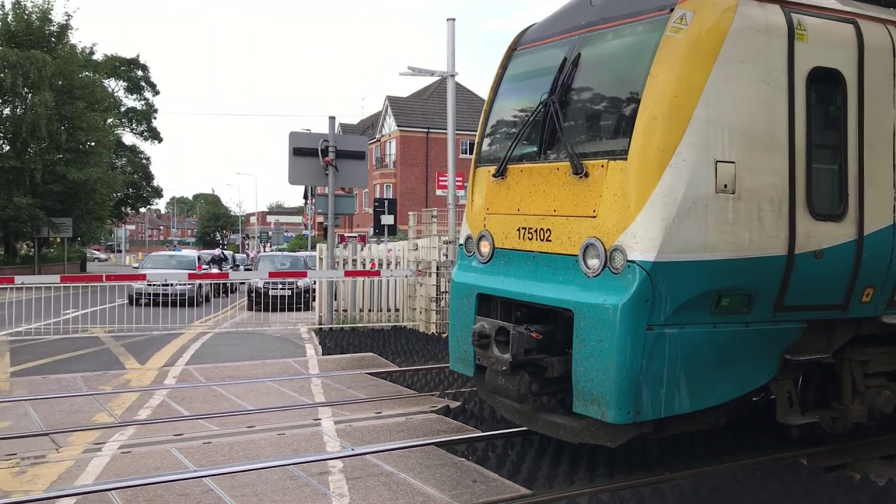 Class 175s at Nantwich station, Cheshire