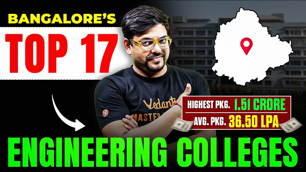 Top 17 Engineering Colleges in Bangalore | Highest Package ₹1.45 Cr | Harsh sir