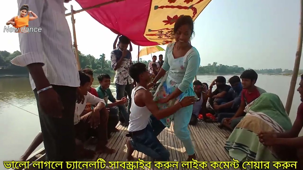 New dance, nouka dance, music dance, boat dance, jatra dance, jatra gan, piano music, dance music,15