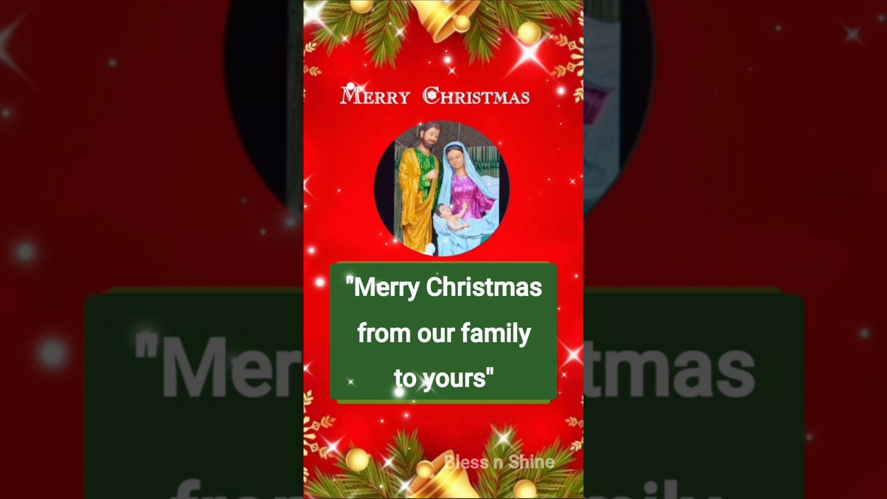 2024 - Merry Christmas Greetings | Happy Christmas | #christmaswish