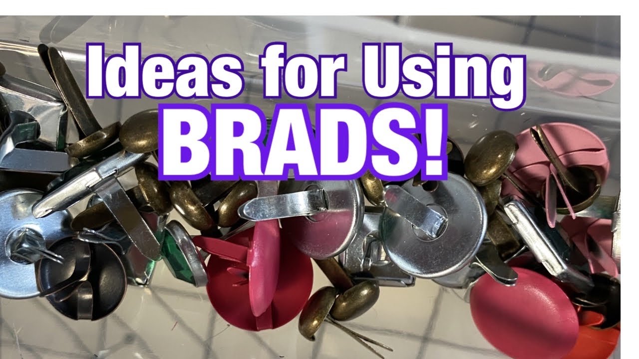 Scrapbook Ideas for Brads