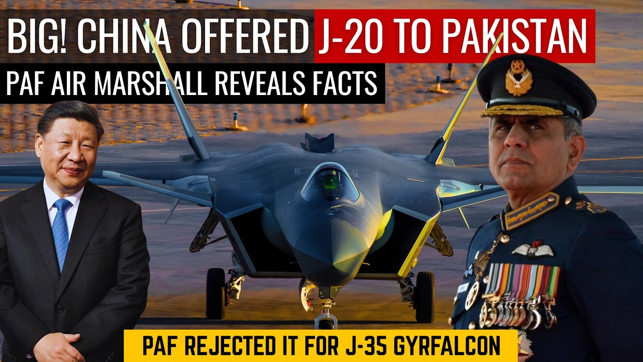 BIG! China Offered J-20 to Pakistan | PAF Air Marshall Reveals Facts | Defence Outpost