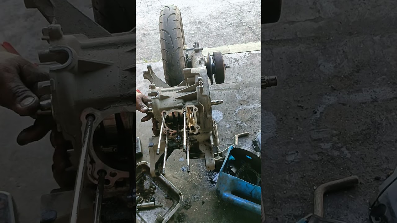 How to disassemble the Crankshaft assy for mio i 125