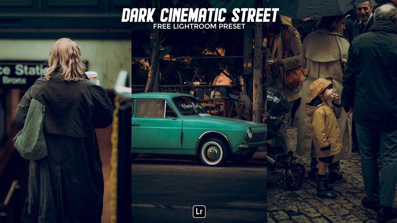 How to edit Cinematic photos using Lightroom Mobile | Dark Cinematic Street Preset | Cinematic