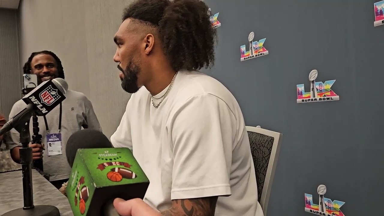 Leonard Williams DL Seattle Seahawks Super Bowl 🏈 LX 2.3.26 interview 