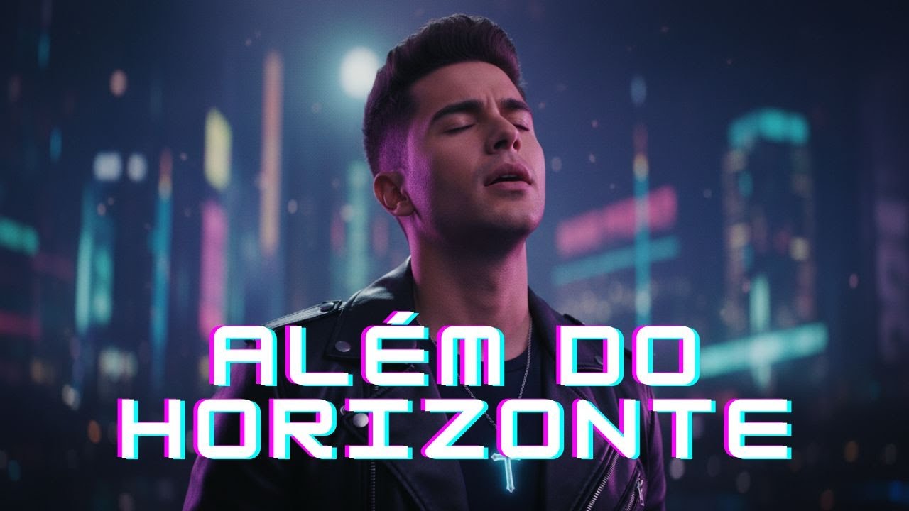 Além do Horizonte: A Expectativa da Nova Jerusalém | Musica Gospel Estilo Anos 80 | Cyber-Gospel