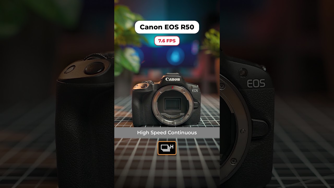 Canon EOS R50 Photography Drive Mode Shooting Speed Compared