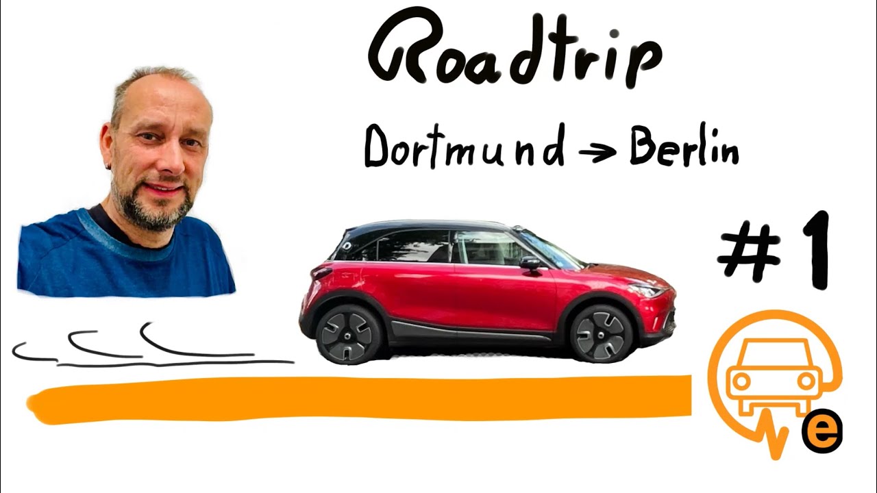Mit dem #1 quer von West nach Ost durch Deutschland. Wie geht’s mit dem kleinen Elektro von Smart?